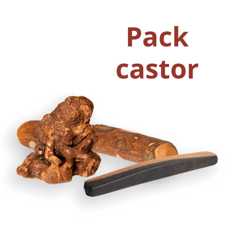 Produit pour chien qui aiment mâcher du bois : racine, bois d'ébène, bois d'olivier