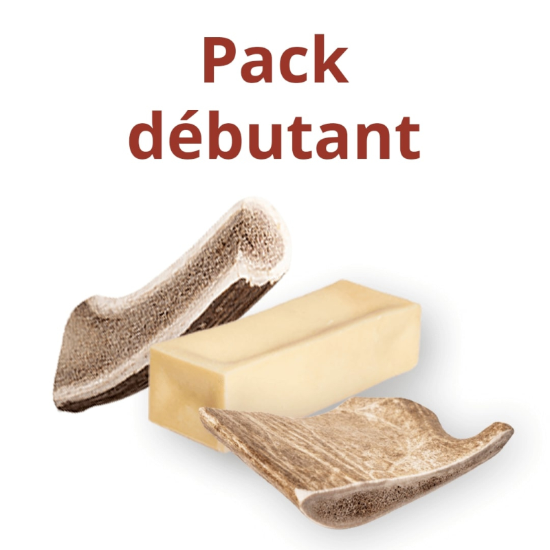 Solution pour chien peu resistant à la mastication , bois de daim, bois de cerf tranché , fromage à mâcher