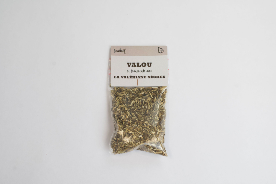 Sachet de valériane en poudre