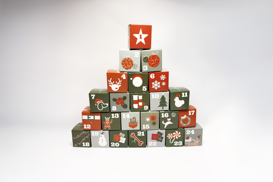 Le calendrier de l’Avent chien - Friandises naturelles