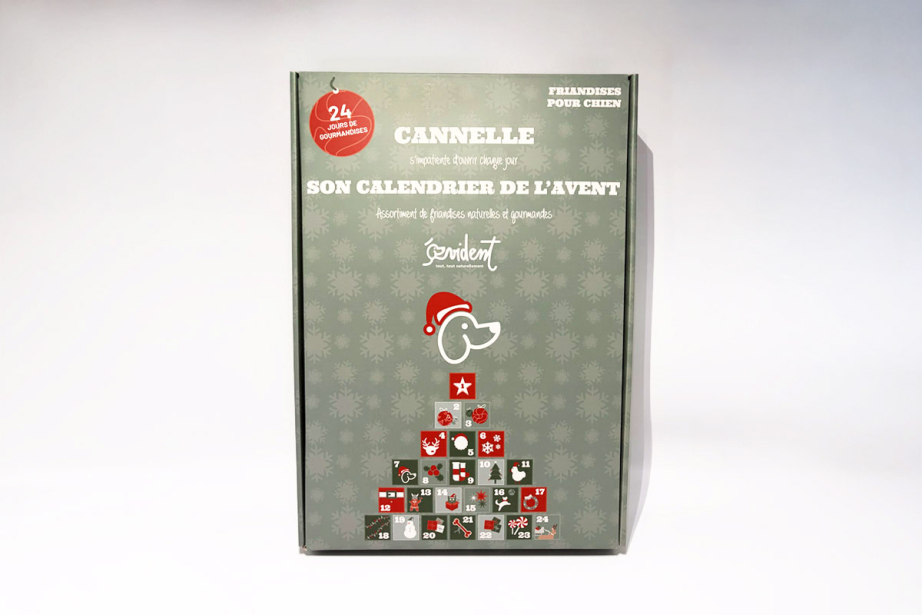 Le calendrier de l’Avent chien - Friandises naturelles