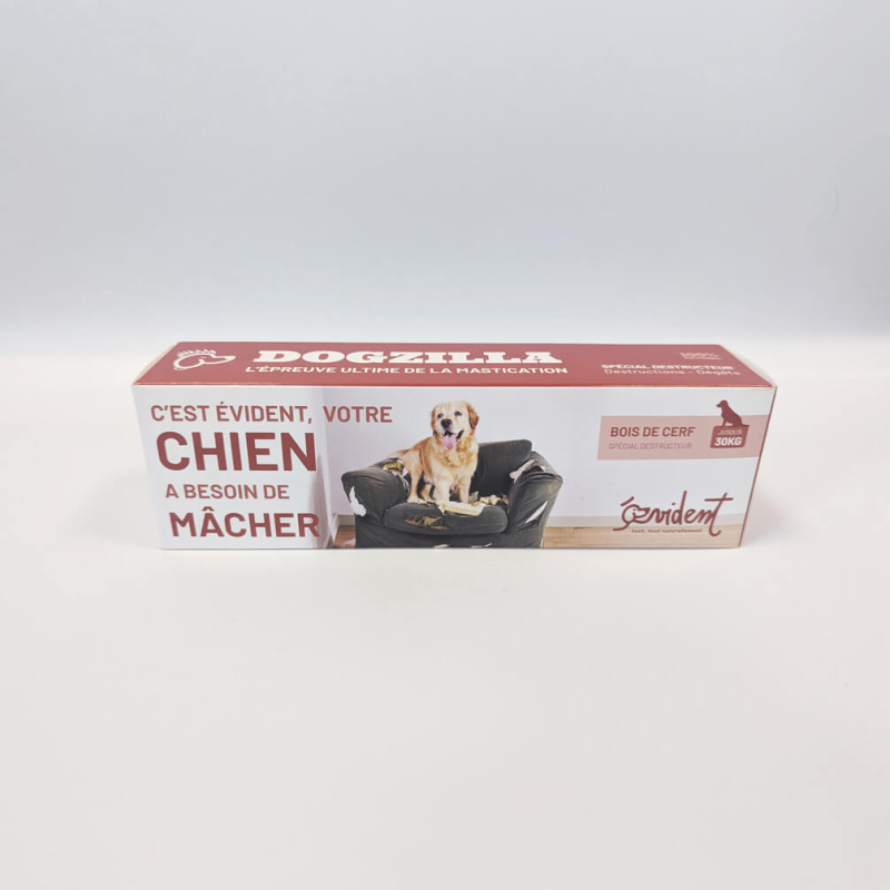 Idéal pour un mastication longue naturelle.