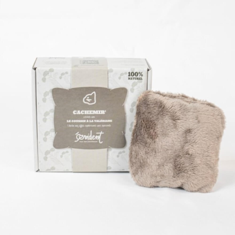 Coussin à la valériane qui rend votre chat euphorique.