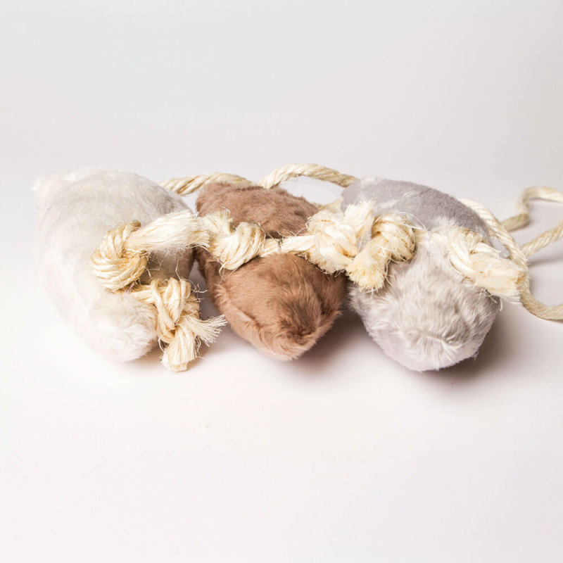 Peluche souris à la Valériane cousue à la main