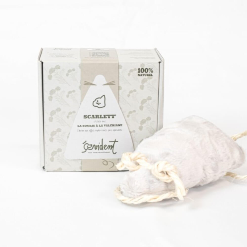 Le jouet à la valériane qui apaise votre chat.