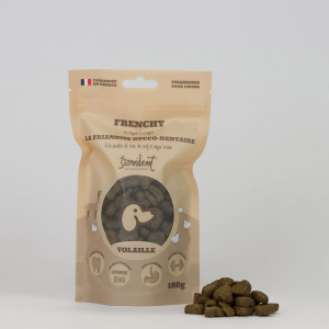 Friandises enrigies en poudre de bois de cerf