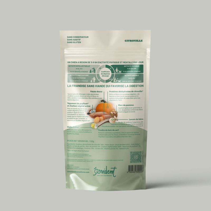 Cette friandises soutient le bien_être digestif de votre chien