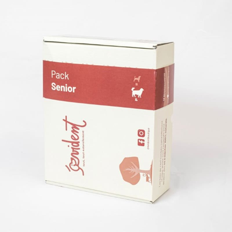 Votre chien est gourmand mais sans trop de difficulter ? Ce Pack est pour lui