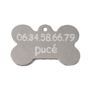 médaille pour identification chien