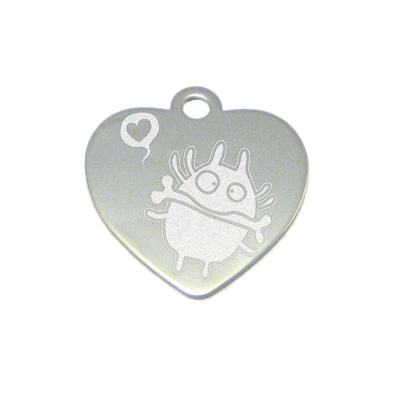 médaille motif puce