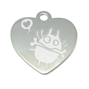 médaille motif puce