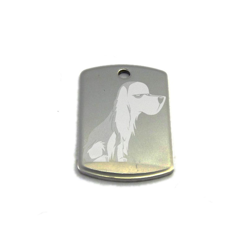 médaille pour collier : motif golden cartoon