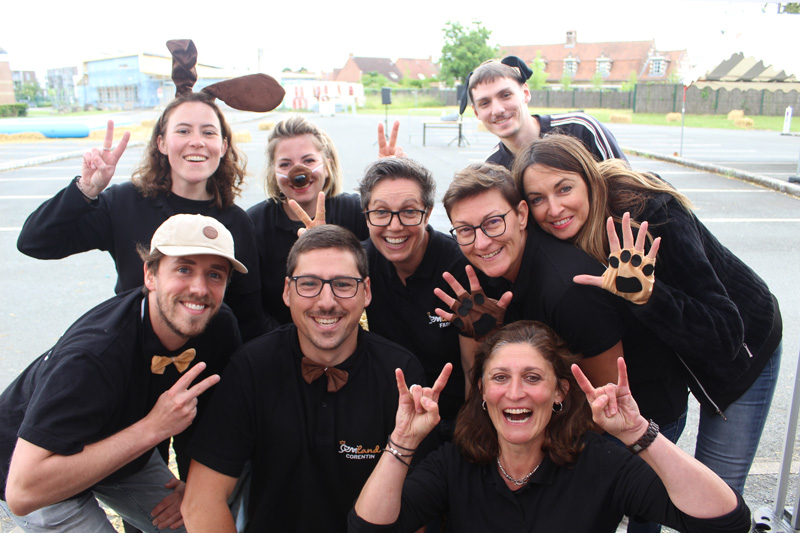 L'équipe Evident à Eviland